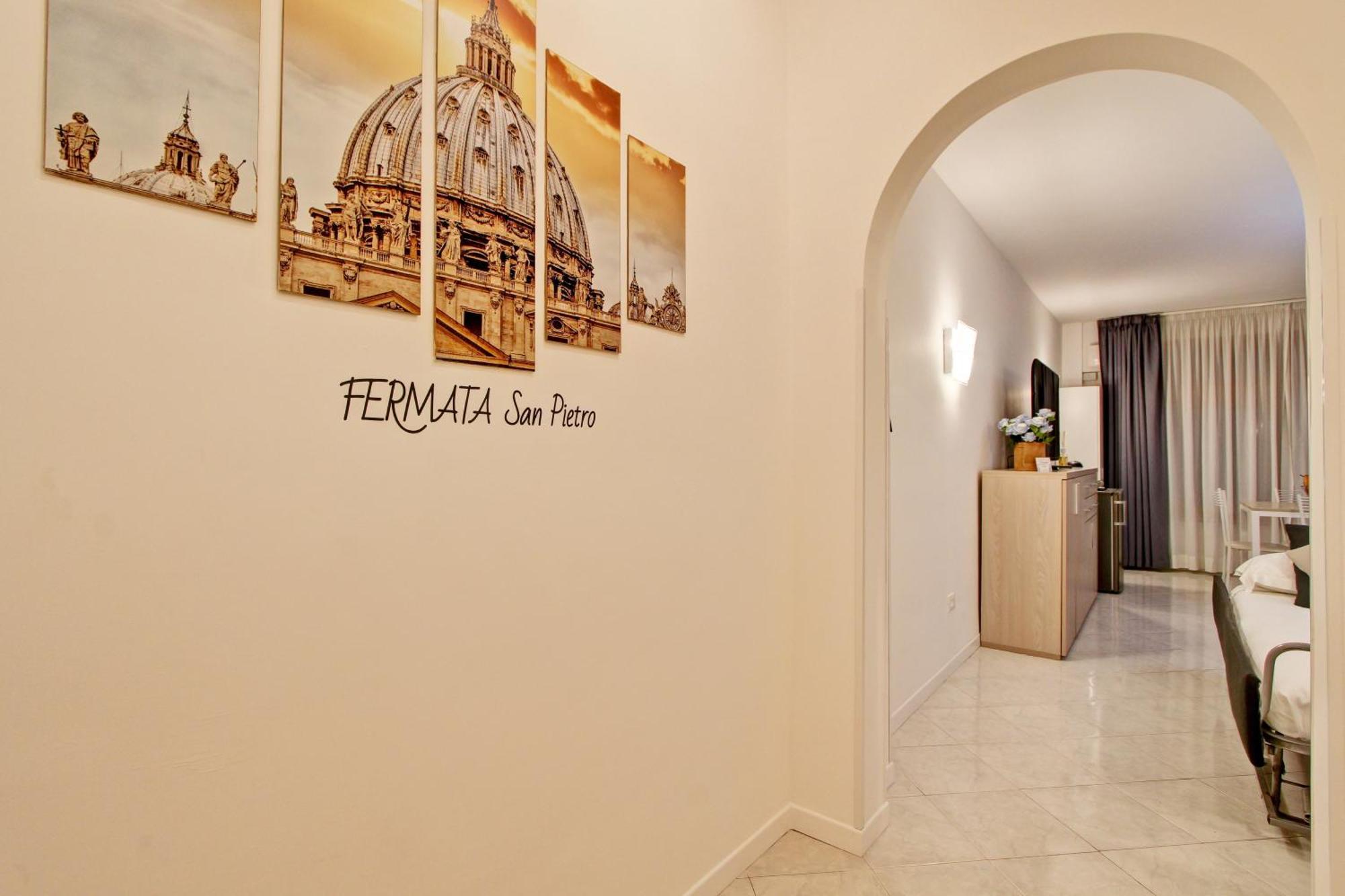 Fermata San Pietro - Appartamento Con Parcheggio Рим Экстерьер фото